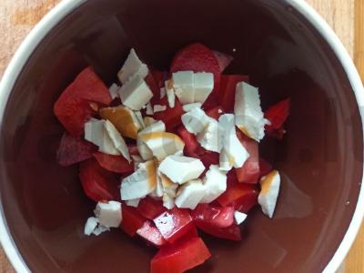 Salotas „Anželika“ su sėlenomis Žingsnis 1