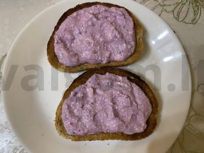 Tostai su varške ir serbentais Žingsnis 3