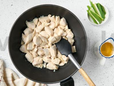 Aštri Kung Pao vištiena Žingsnis 3