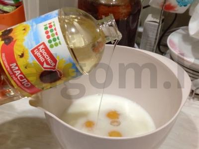 Sūrio keksiukai su pienu Žingsnis 3