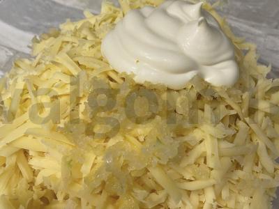 Pupelių ir kukurūzų salotos šventei Žingsnis 3