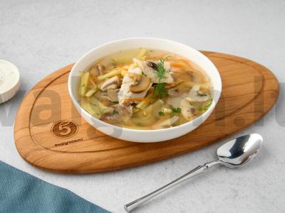 Žuvienė su grybais pagrindine nuotrauka