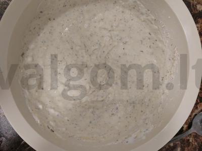 Sūrio baltyminių vaflių be miltų Žingsnis 6