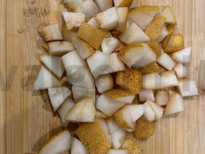 Gaivus vaisių kokteilis su vyšnių sultimis Žingsnis 1