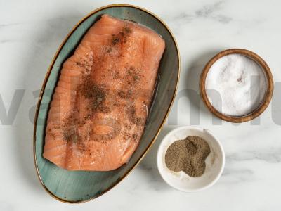 Lazdynų upėtakis orkaitėje Žingsnis 1