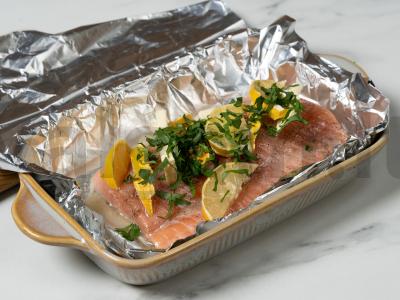 Lazdynų upėtakis orkaitėje Žingsnis 9