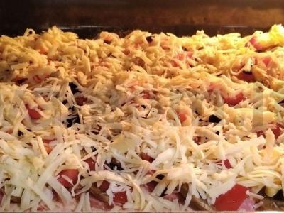 Namų pica su pievagrybiais ir rūkytomis dešromis Žingsnis 5