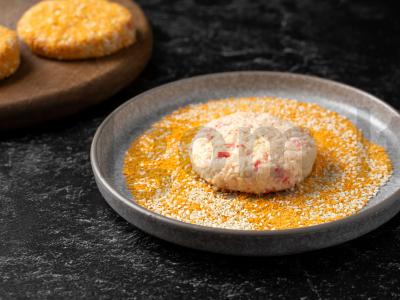 Krabų kotletai su sūriu Žingsnis 4