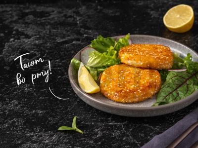 Krabų kotletai su sūriu pagrindine nuotrauka