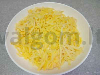 Bulviniai blynai su rūkytomis dešromis ir čili pipirais Žingsnis 1