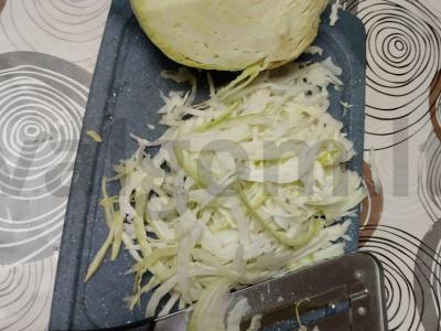 Vegetariškas raudonas barštis su česnaku Žingsnis 6