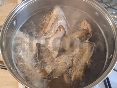 Upėtakio žuvienė pietums Žingsnis 2