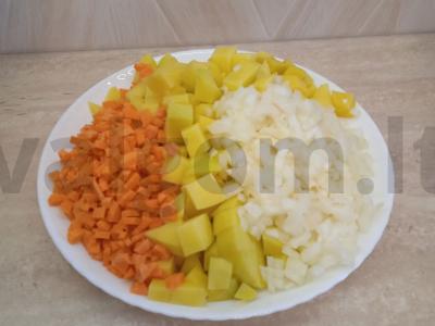 Upėtakio žuvienė pietums Žingsnis 3