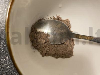 Kakava su muskato riešutu Žingsnis 1