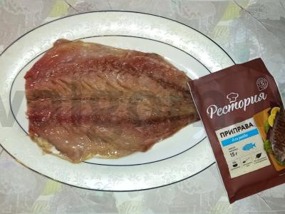 Skumbrė grietinės padaže Žingsnis 2