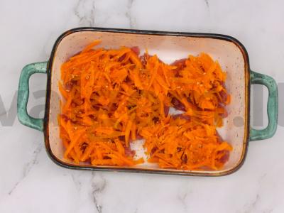 Kepta kiauliena su moliūgu ir sūriu Žingsnis 3