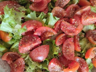 Salotos su tunu ir mocarela Žingsnis 2