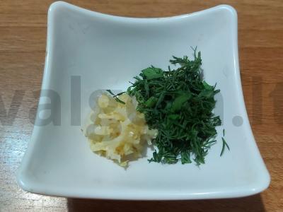 Skrebučiai „Česnakiniai“ Žingsnis 2