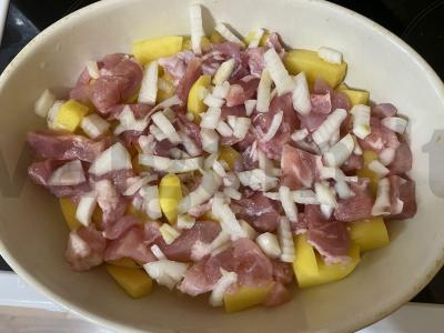 Prancūziškas mėsos patiekalas su šlaunies filė Žingsnis 4