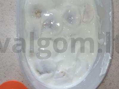 Tortas be kepimo Žingsnis 7