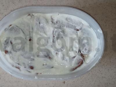 Tortas be kepimo Žingsnis 8