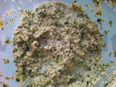 Avinžirnių omletas su špinatais Žingsnis 1