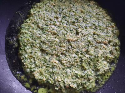 Avinžirnių omletas su špinatais Žingsnis 2