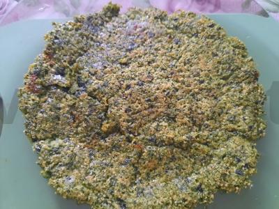 Avinžirnių omletas su špinatais Žingsnis 3