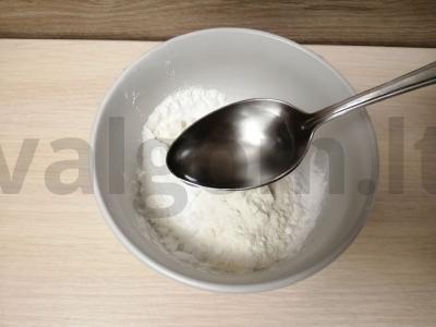 Korn-dogai su bulvių krakmolu Žingsnis 6