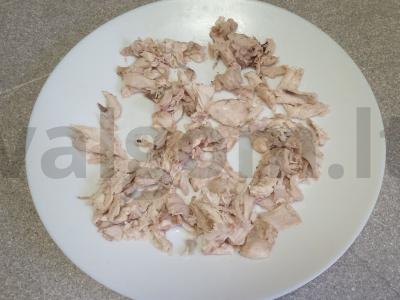 Sriuba su pievagrybiais ir vermišeliu vištienos sultinyje Žingsnis 1