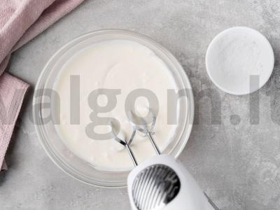 Grietinės mini-kulichai Žingsnis 2