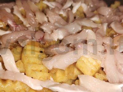 Figūriniai bulvės, troškintos su raudona karčio pasta Žingsnis 6