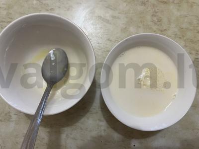 Tirštas sūrio padažas makaronams Žingsnis 5