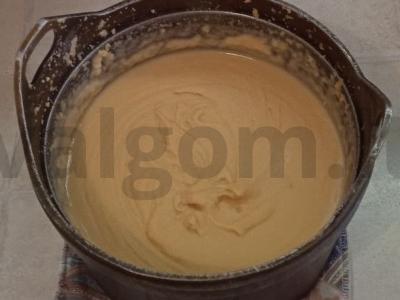 Žirnių piurė su keptu svogūnu Žingsnis 10