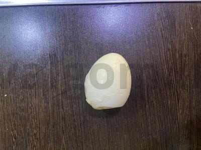 Tortilijų paplotėliai su sūrio, virtų kiaušinių ir žalumynų įdaru Žingsnis 3