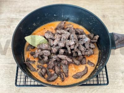 Jautienos bifšteksas vakarienei Žingsnis 5