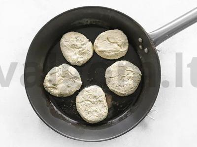 Sūrio blynai su aguonomis Žingsnis 5