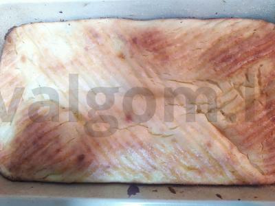 Varškės apkepas su sausainiais Žingsnis 5