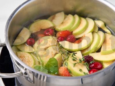 Namų kompotas iš vaisių ir uogų Žingsnis 3