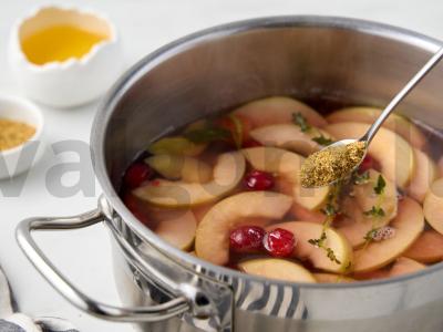 Namų kompotas iš vaisių ir uogų Žingsnis 4