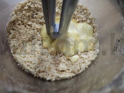 Mėlynių sūrio pyragas be kepimo Žingsnis 2