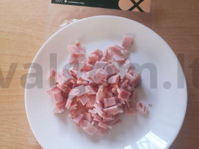 Lęšių sriuba su rūkytais mėsos gaminiais Žingsnis 3