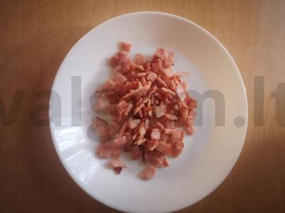 Lęšių sriuba su rūkytais mėsos gaminiais Žingsnis 4