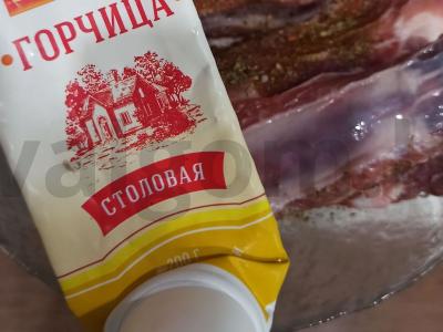 Kepti šonkauliai su garstyčiomis Žingsnis 2