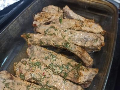 Kepti šonkauliai su garstyčiomis Žingsnis 4