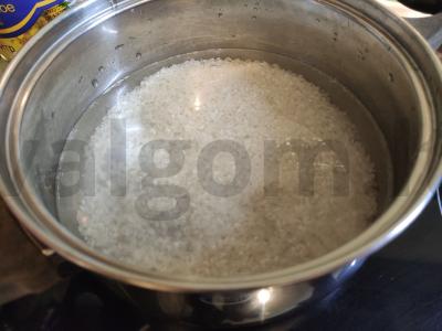 Sushi burgeris su upėtakiu Žingsnis 1