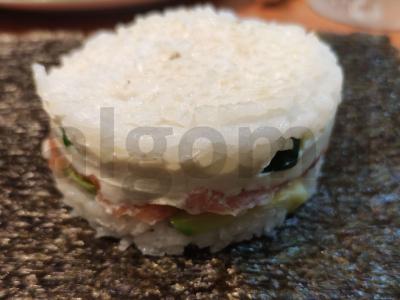 Sushi burgeris su upėtakiu Žingsnis 11