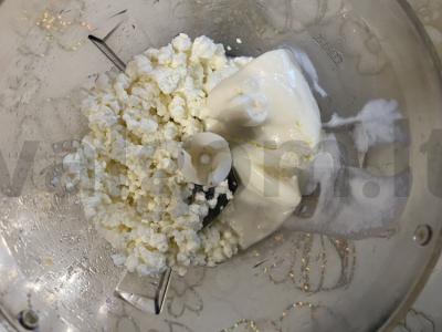 Vaisių-varškės kokteilis Žingsnis 2