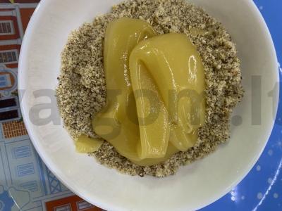 Riešutų pasta su medumi Žingsnis 4