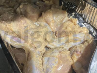 Vištienos sparneliai česnako ir acto marinate „Kireo“ Žingsnis 3